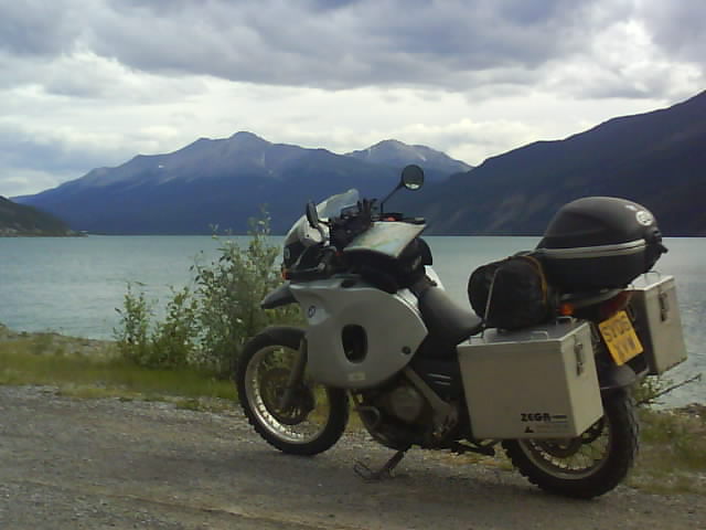 004 Highway 97 BC Muncho Lake 15th July 2010.jpg